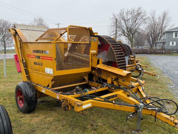 Ramasseur de roches Haybuster H106 usagé